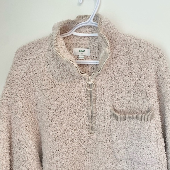 Aerie Quarter-Zip Sweater - Picture 3 of 5